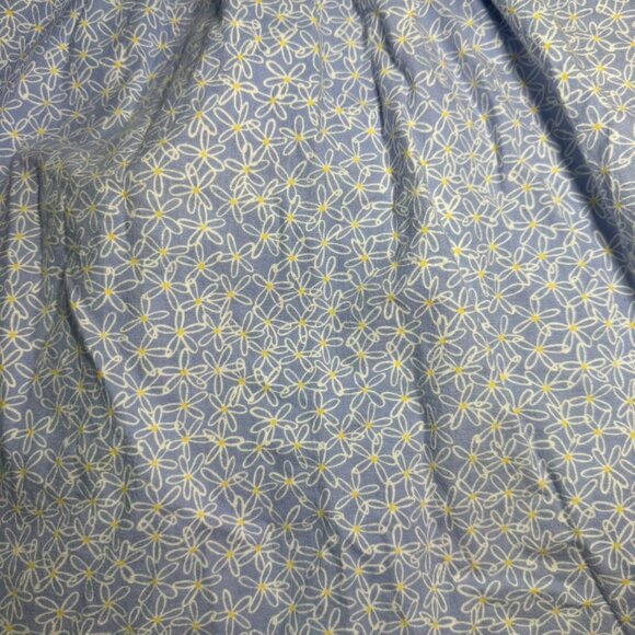 ✨VTG Sweet Potatoes Girls Blue & Yellow Floral Dress✨ - Picture 3 of 6